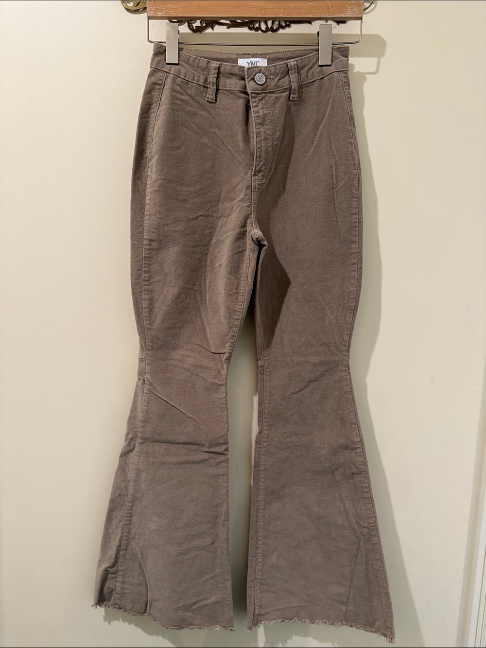 Bell Bottom Brown Corduroy Pants
